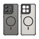 Motorola Moto G86 Power EIDERWOOD Hybrid Plastik Mobil Cover - MagSafe Kompatibel - Sort