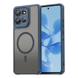 Motorola Moto G86 Power EIDERWOOD Hybrid Plastik Mobil Cover - MagSafe Kompatibel - Blå