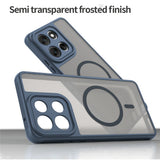 Motorola Moto G86 Power EIDERWOOD Hybrid Plastik Mobil Cover - MagSafe Kompatibel - Blå
