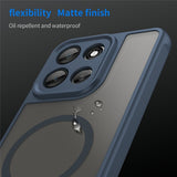 Motorola Moto G86 Power EIDERWOOD Hybrid Plastik Mobil Cover - MagSafe Kompatibel - Blå