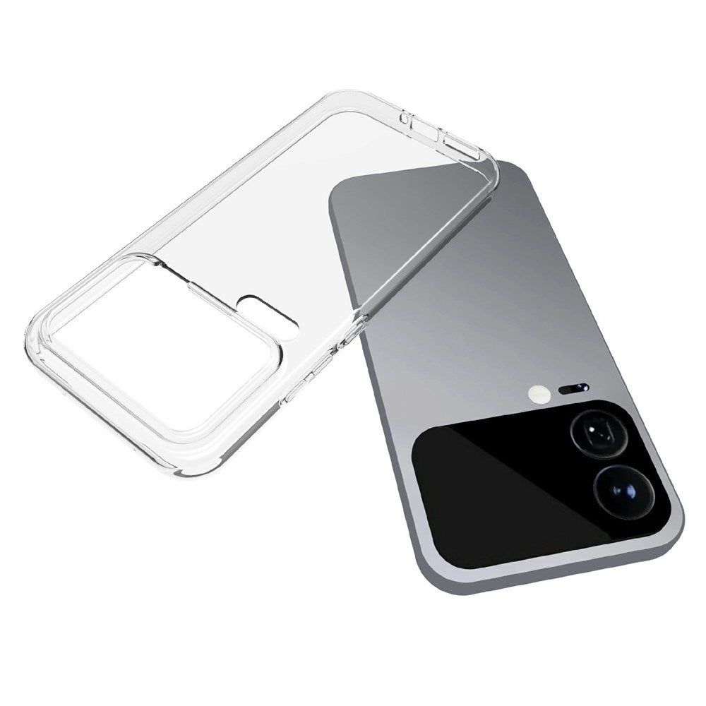 EIDERWOOD Xiaomi 17 Pro Fleksibelt Plast Mobil Cover - Gennemsigtigt