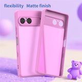 Sony Xperia 10 VII - EIDERWOOD Mat Hybrid Bagside Cover - Gennemsigtig / Lyserød