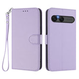 Sony Xperia 10 VII - EIDERWOOD Kunstlæder Flip Cover - Kortholder & Strop - Lyslilla