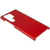 Samsung Galaxy S23 Ultra Hårdt Plastik Bagside Cover - Rød