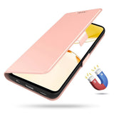 Realme Note 70T EIDERWOOD Kunstlæder Flip Cover - Lyserød