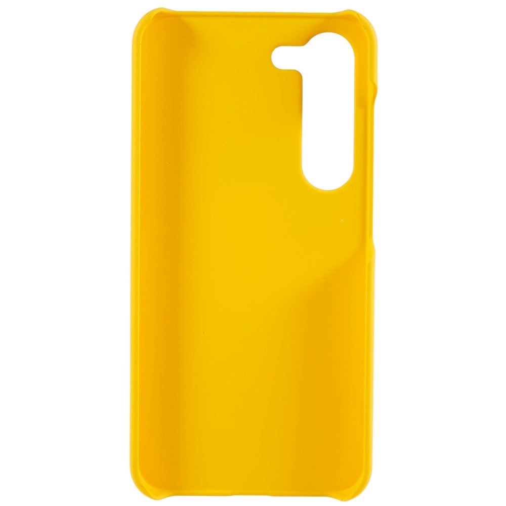 Samsung Galaxy S23+ (Plus) Hårdt Plastik Bagside Cover - Gul