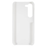 Samsung Galaxy S23 Hårdt Plastik Bagside Cover - Blank Hvid