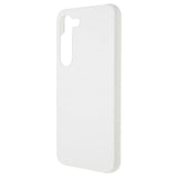 Samsung Galaxy S23 Hårdt Plastik Bagside Cover - Blank Hvid