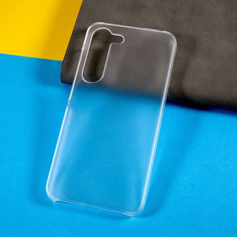 Samsung Galaxy S23 Hårdt Plastik Bagside Cover - Gennemsigtigt