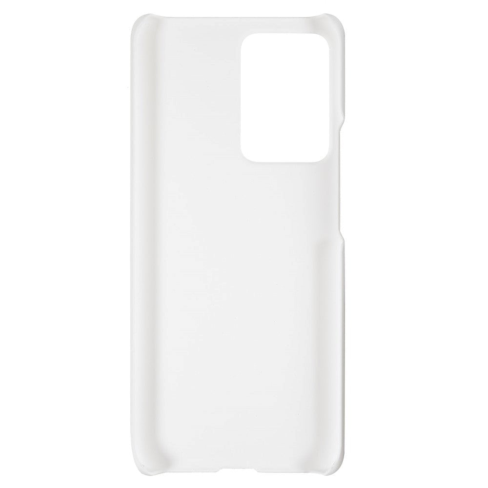 Xiaomi 13 Lite Hårdt Plastik Bagside Cover - Blank - Hvid