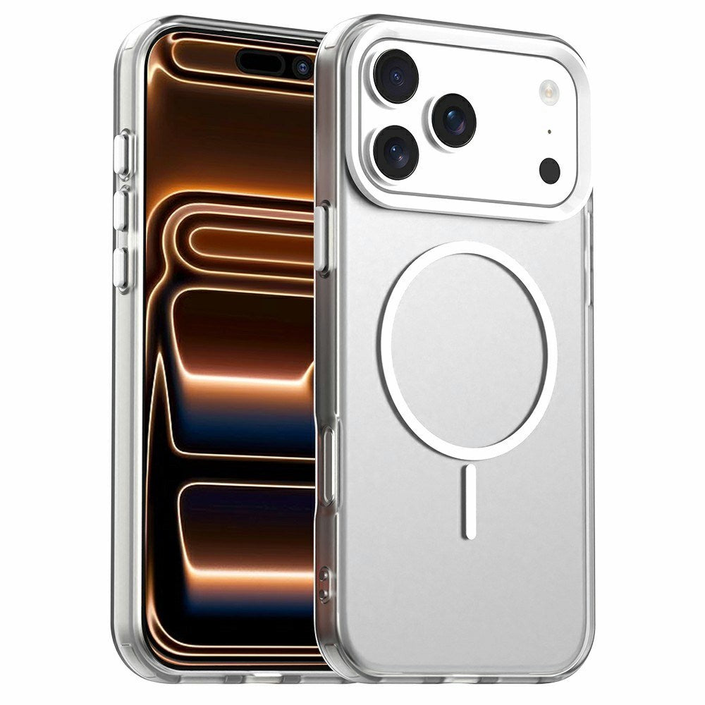 iPhone 18 Pro / 17 Pro EIDERWOOD Hybrid Plast Bagside Cover - MagSafe Kompatibel - Hvid