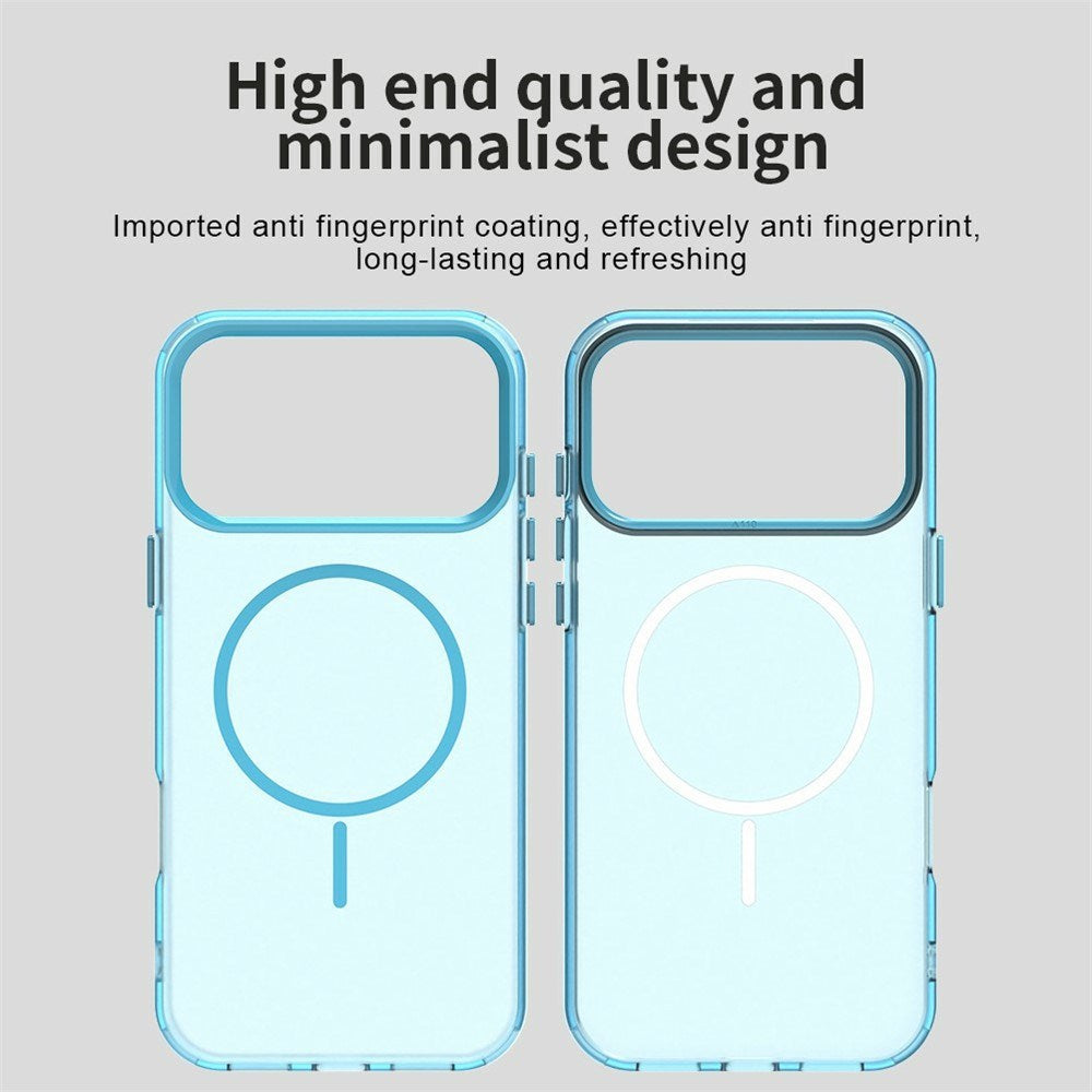 iPhone 18 Pro / 17 Pro EIDERWOOD Hybrid Plast Bagside Cover - MagSafe Kompatibel - Blå