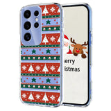 EIDERWOOD Samsung Galaxy S24 Ultra Fleksibelt Plast Jule Mobil Cover - Gennemsigtig / Mønster