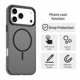 iPhone 18 Pro Max / 17 Pro Max EIDERWOOD Hybrid Plast Bagside Cover - MagSafe Kompatibel - Sort