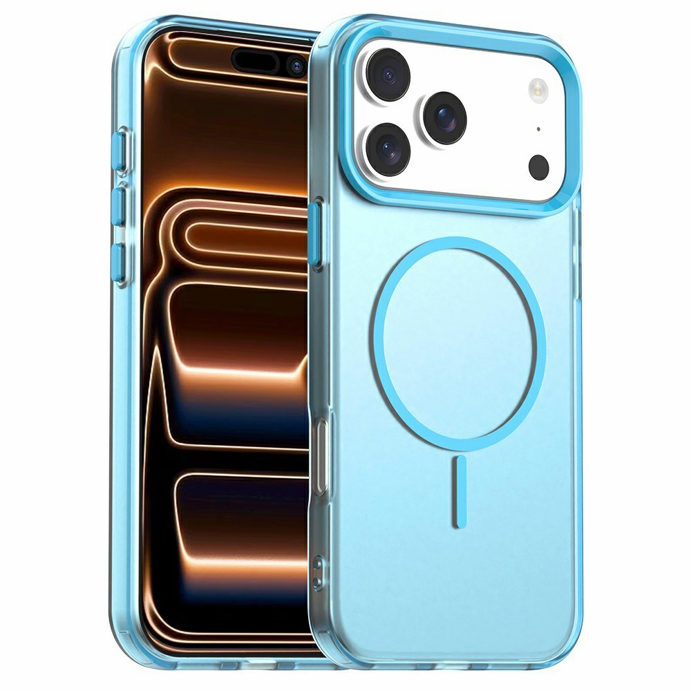 iPhone 18 Pro Max / 17 Pro Max EIDERWOOD Hybrid Plast Bagside Cover - MagSafe Kompatibel - Blå