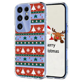 EIDERWOOD Samsung Galaxy S23 Ultra Fleksibelt Plast Jule Mobil Cover - Gennemsigtig / Mønster