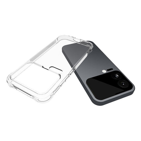 EIDERWOOD Xiaomi 17 Pro Max Plastik Mobil Cover m. Stødabsorberende Hjørner - Gennemsigtig