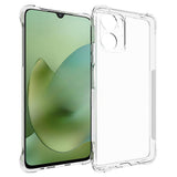 Motorola Moto G06 / G06 Power EIDERWOOD Fleksibelt Plast Bagside Cover m. Stødabsorberende Hjørner - Gennemsigtig
