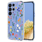 EIDERWOOD Samsung Galaxy S26 Ultra Plast Cover m. Mønster - Gennemsigtig / Vilde Blomster