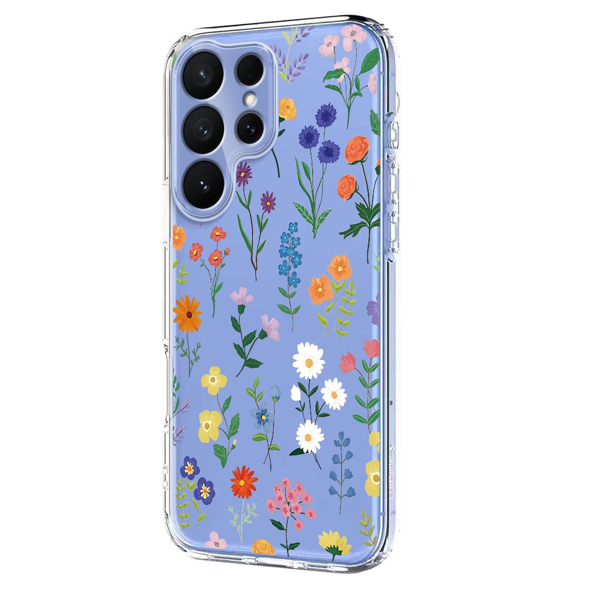 EIDERWOOD Samsung Galaxy S26 Ultra Plast Cover m. Mønster - Gennemsigtig / Vilde Blomster