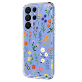 EIDERWOOD Samsung Galaxy S26 Ultra Plast Cover m. Mønster - Gennemsigtig / Vilde Blomster