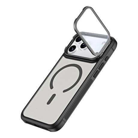 iPhone 18 Pro / 17 Pro EIDERWOOD Hybrid Plast Bagside Cover m. Kamera Cover & Ståfunktion - MagSafe Kompatibel - Sort