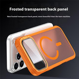 iPhone 18 Pro / 17 Pro EIDERWOOD Hybrid Plast Bagside Cover m. Kamera Cover & Ståfunktion - MagSafe Kompatibel - Grå