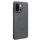 EIDERWOOD OnePlus 15 Hybrid Plastik Mobil Cover m. Kunstlæder - MagSafe Kompatibel - Grå