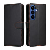 EIDERWOOD Samsung Galaxy S26 Kunstlæder Flip Cover - Strop - Sort