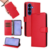 EIDERWOOD Samsung Galaxy S26 Kunstlæder Flip Cover - Strop - Rød