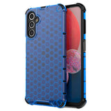 Samsung Galaxy A14 (5G) Hybrid Case - Honeycomb Blå