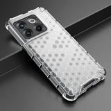 OnePlus 10T Hybrid Case - Honeycomb Grå