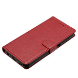EIDERWOOD Samsung Galaxy S26 Ultra Kunstlæder Flip Cover m. Strop & Pung - Rød