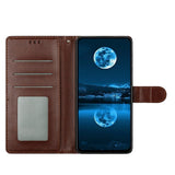 EIDERWOOD Samsung Galaxy S26 Ultra Kunstlæder Flip Cover m. Strop & Pung - Brun