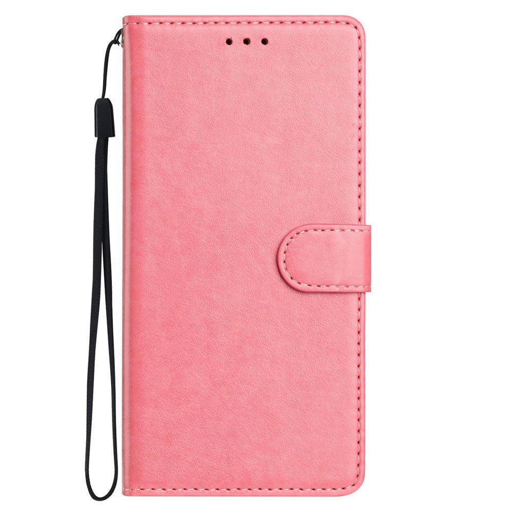 EIDERWOOD Samsung Galaxy S26 Ultra Kunstlæder Flip Cover m. Strop & Pung - Lyserød