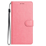 EIDERWOOD Samsung Galaxy S26 Ultra Kunstlæder Flip Cover m. Strop & Pung - Lyserød