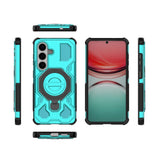 EIDERWOOD Samsung Galaxy S26 Hybrid Håndværker Cover - Roterende Kickstand - Turkis