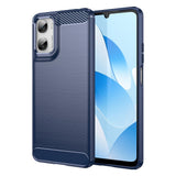 EIDERWOOD Motorola Moto G06 / G06 Power - Carbon Fiber Mobil Cover - Blå