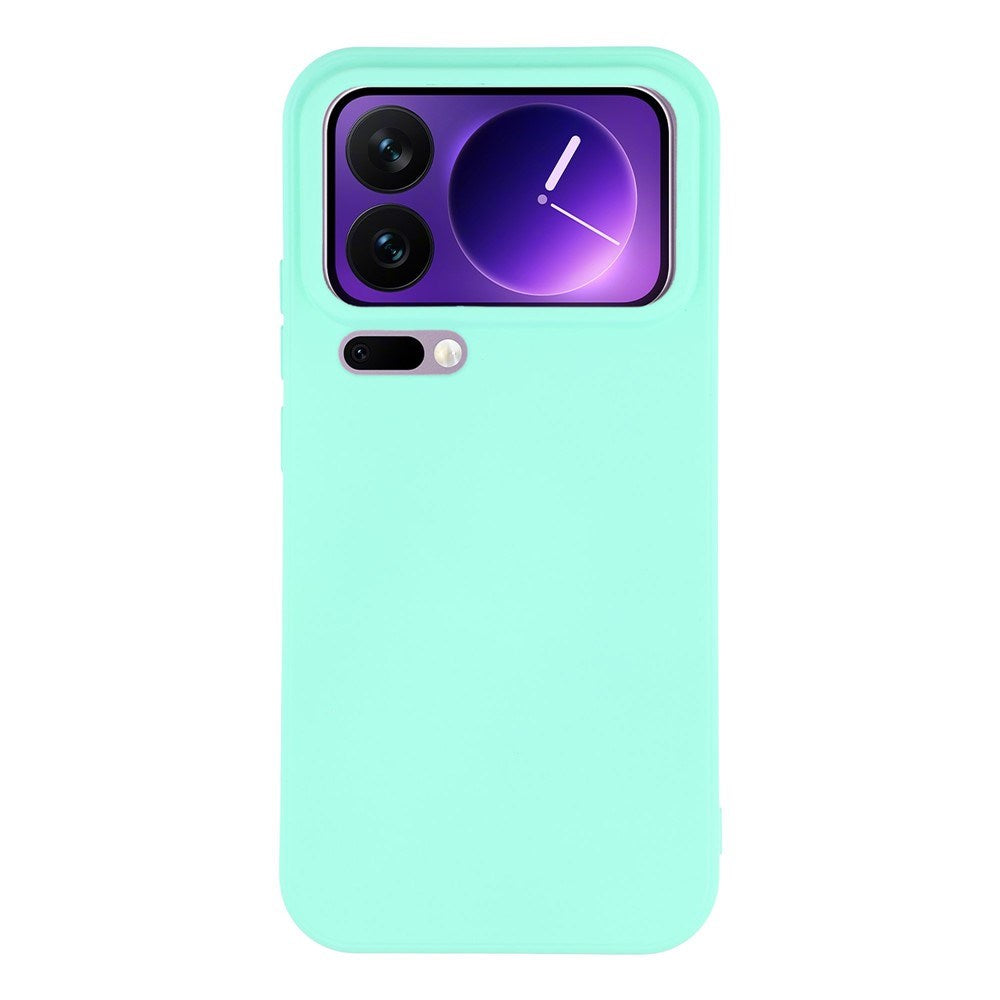 EIDERWOOD Xiaomi 17 Pro Max Fleksibelt Plastik Mobil Cover - Turkis