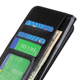 EIDERWOOD Motorola Moto G06 Kunstlæder Flipcover med Pung - Sort