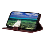 EIDERWOOD Motorola Moto G06 Kunstlæder Flipcover med Pung - Brun