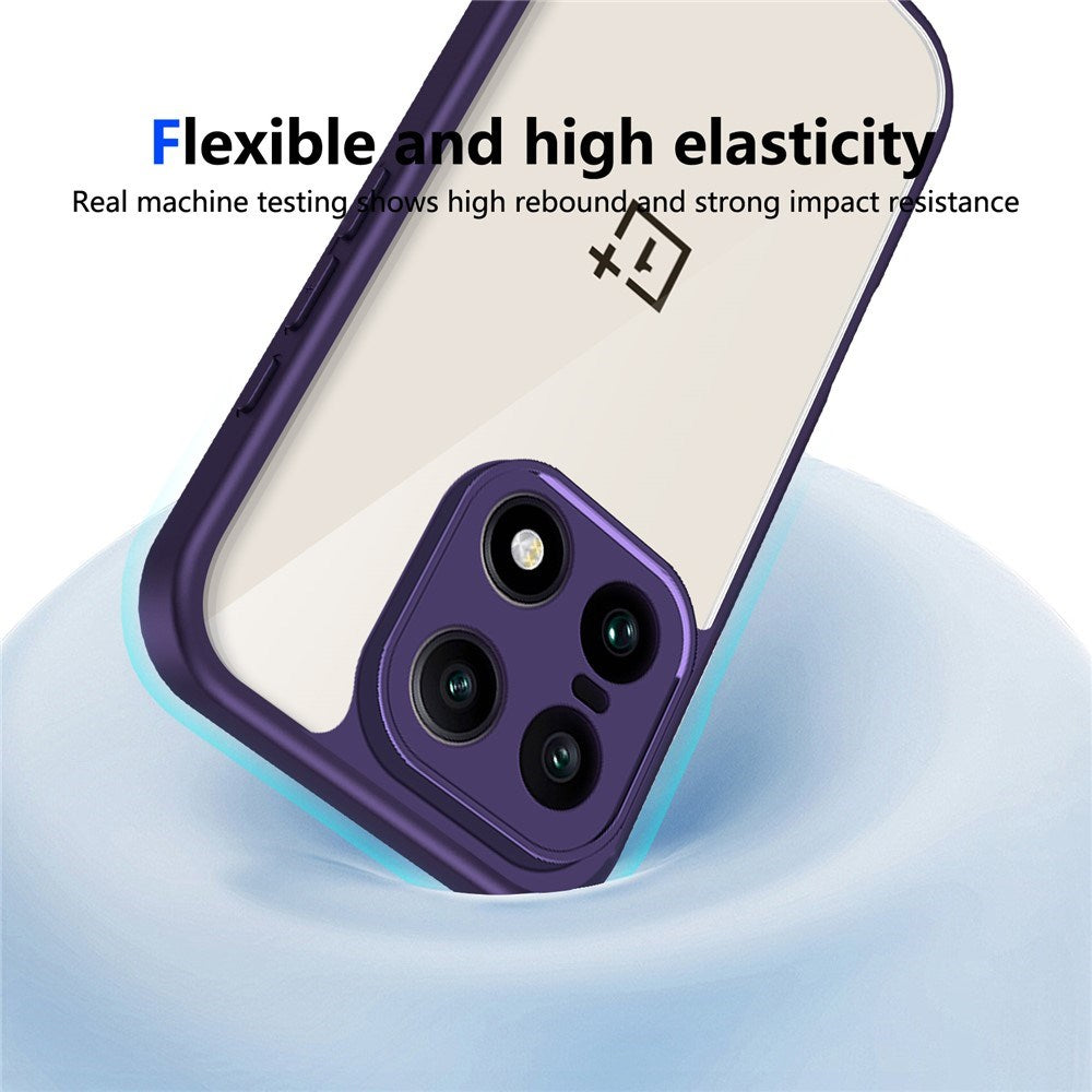 EIDERWOOD OnePlus 15 Fleksibelt Plast Mobil Cover - Gennemsigtig/Lilla