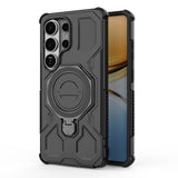 Samsung Galaxy S26 Ultra Håndværkercover m. Kickstand & 2 x Skærmbeskyttelse - Sort