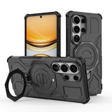 Samsung Galaxy S26 Ultra Håndværkercover m. Kickstand & 2 x Skærmbeskyttelse - Sort