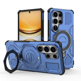 Samsung Galaxy S26 Ultra Håndværkercover m. Kickstand & 2 x Skærmbeskyttelse - Blå