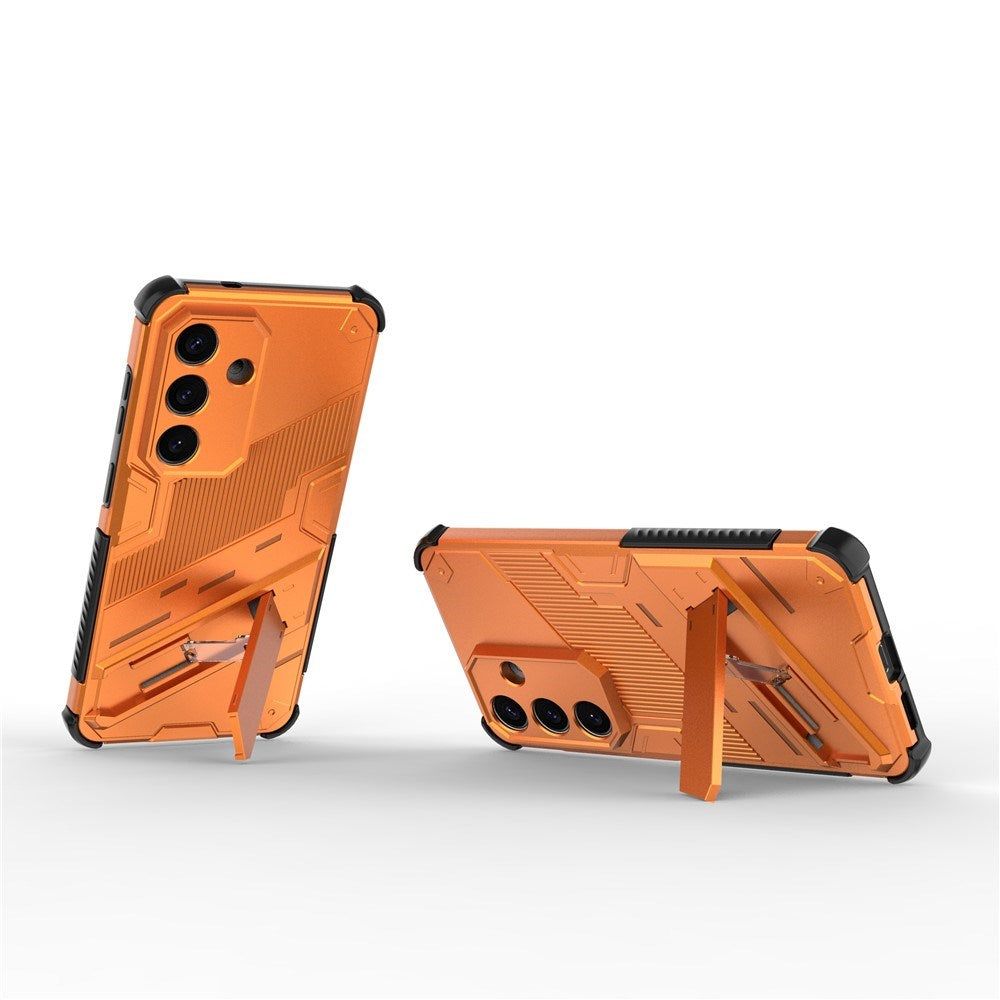 EIDERWOOD Samsung Galaxy S26 Hybrid Håndværker Bagside Cover - Kickstand - Orange