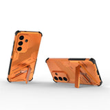 EIDERWOOD Samsung Galaxy S26 Hybrid Håndværker Bagside Cover - Kickstand - Orange