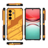 EIDERWOOD Samsung Galaxy S26 Hybrid Håndværker Bagside Cover - Kickstand - Orange