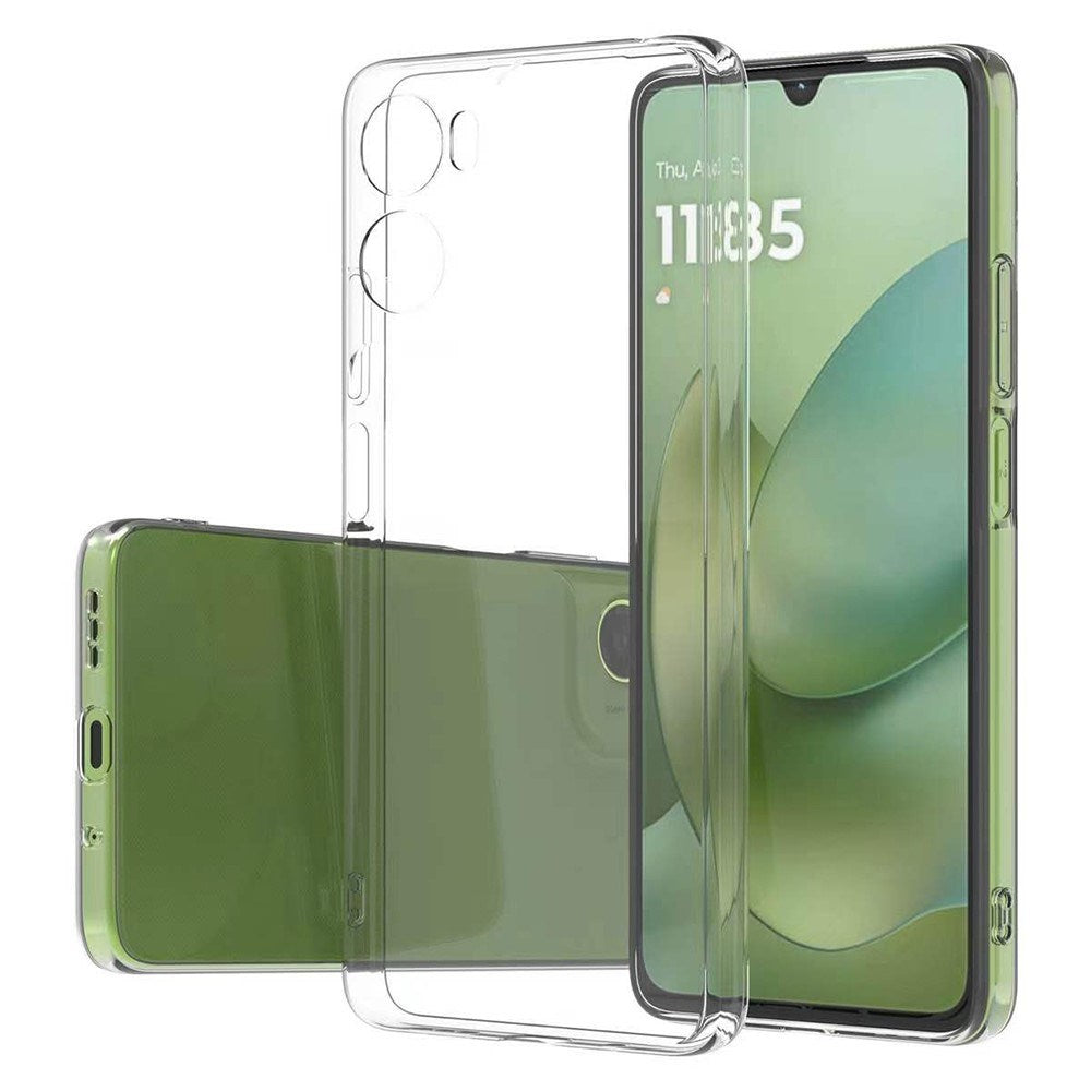 EIDERWOOD Motorola Moto G06 Slankt Plastik Mobil Cover - Gennemsigtig