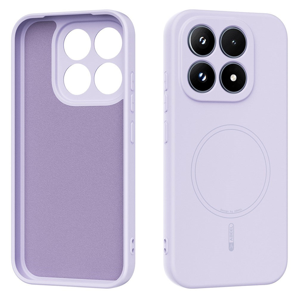 Xiaomi 17 Silikone Mobil Cover - MagSafe Kompatibel - Lilla